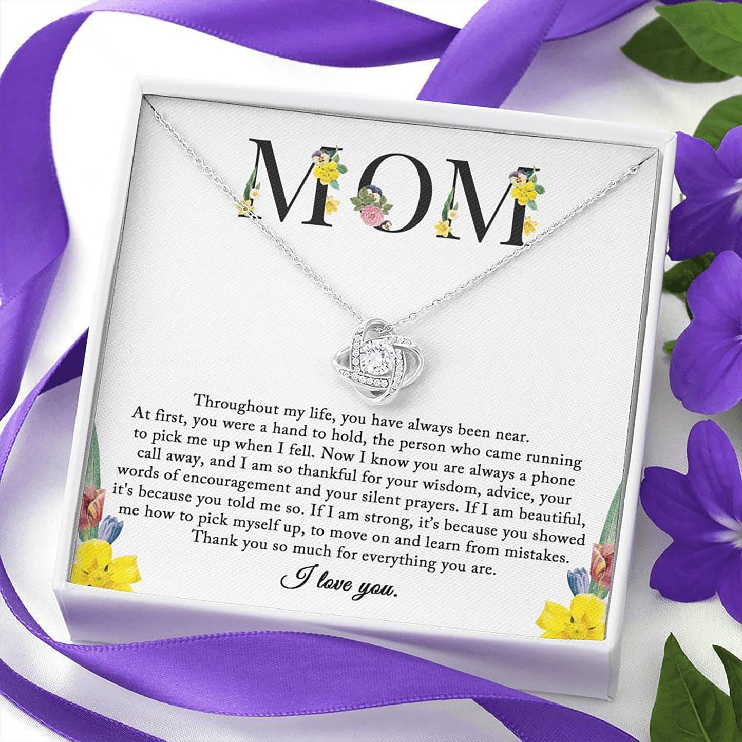To My Mother Necklace
