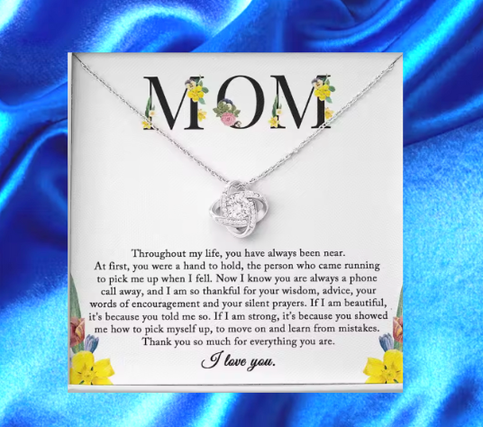 To My Mother Necklace